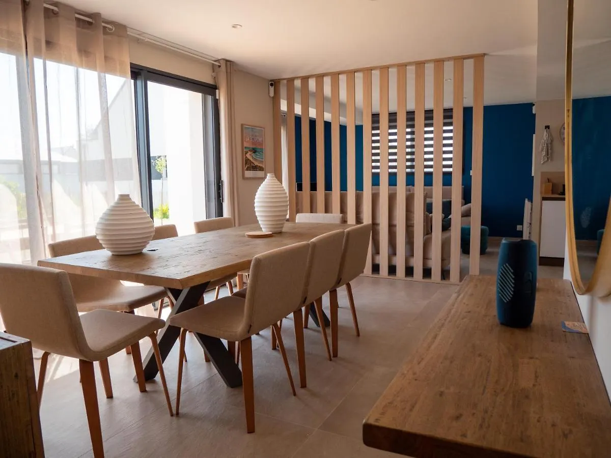 Ker Est, Surf House, Plage De Pors Carn A Pieds Penmarcʼh Villa
